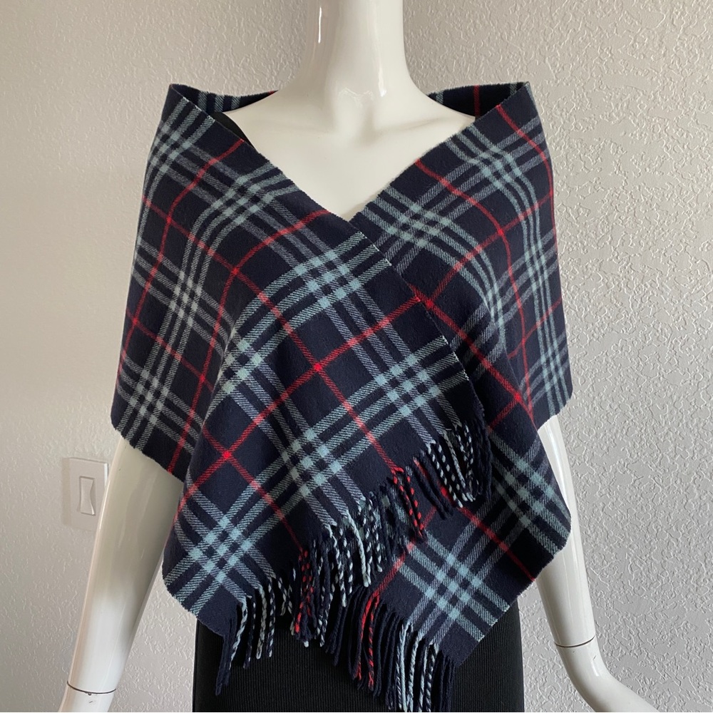 Burberry check cashmere scarf - Picture 2 of 7